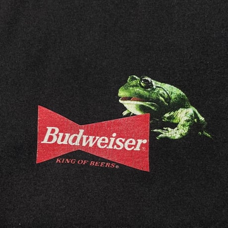 Budweiser 1995 2 FROGS CROAKING IN THE POND  STANLEY DESANTIS LARGE 9873