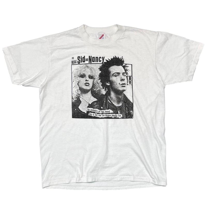 Sid Vicious THE REAL Sid AND Nancy WHITE JERZEE Sid Vicious THE REAL Sid AND Nancy WHITE JERZEE