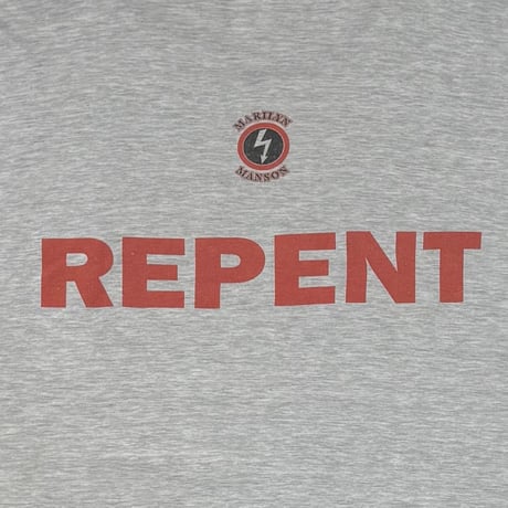MARILYN MANSON REPENT ASH GREY BG XL 2845