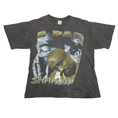 2PAC ALL EYES ON ME SINGLE STITCH RAP DESIGN FITS XL 9829