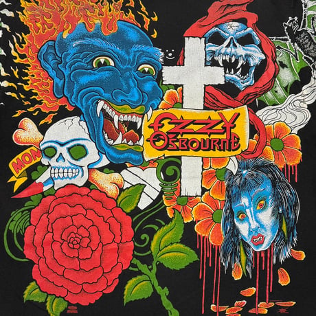OZZY OSBOURNE JAPANESE TATTOO HANES XL 7788