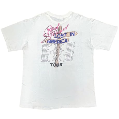 ROD STEWART LOST IN AMERICA TOUR 1989 FITS XL 0824