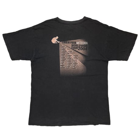 LINKIN PARK METEORA TOUR 2004 BLACK GILDAN LARGE 4212