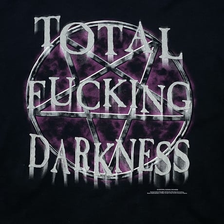CRADLE OF FILTH TOTAL FUCKING DARNESS LS TEE SCREEN STARS XL 7243