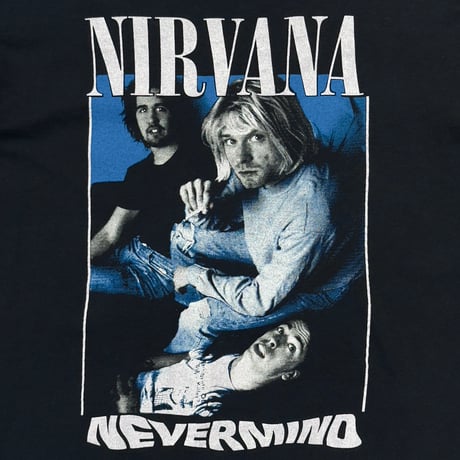 NIRVANA NEVERMIND BOOTLEG MEMBER PHOTO FRUIT OF THE LOOM MEDIUM 6301