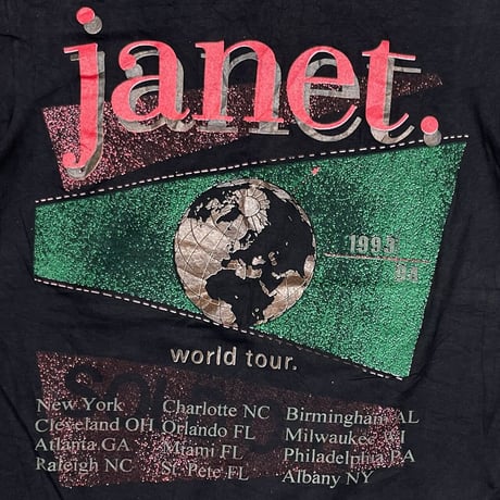 JANET JACKSON WORLD TOUR '94  LIVE IN CONCERT LARGE 6239