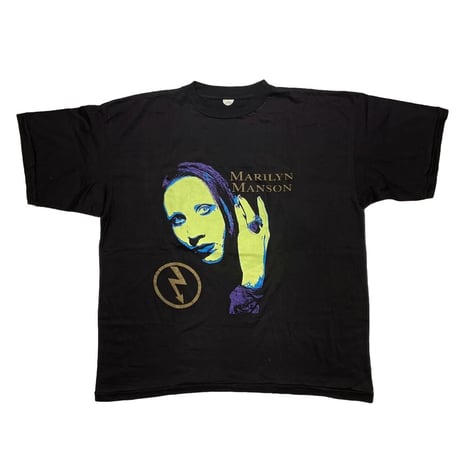 MARILYN MANSON FACE & LOGO BOOTLEG XL 3 7554