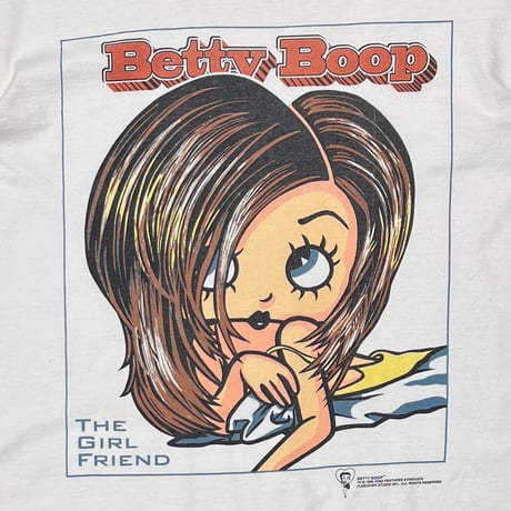BETTY BOOP 1996 THE GIRL FRIEND WHITE CHANGES LARGE 6808