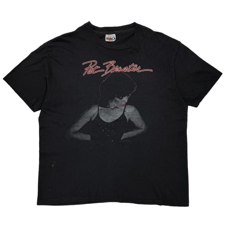 PAT BENATAR CRIMES OF PASSION BLACK HANES XL 8489