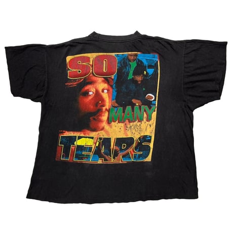 2PAC SO MANY TEARS RAP DESIGN FITS XL 1679