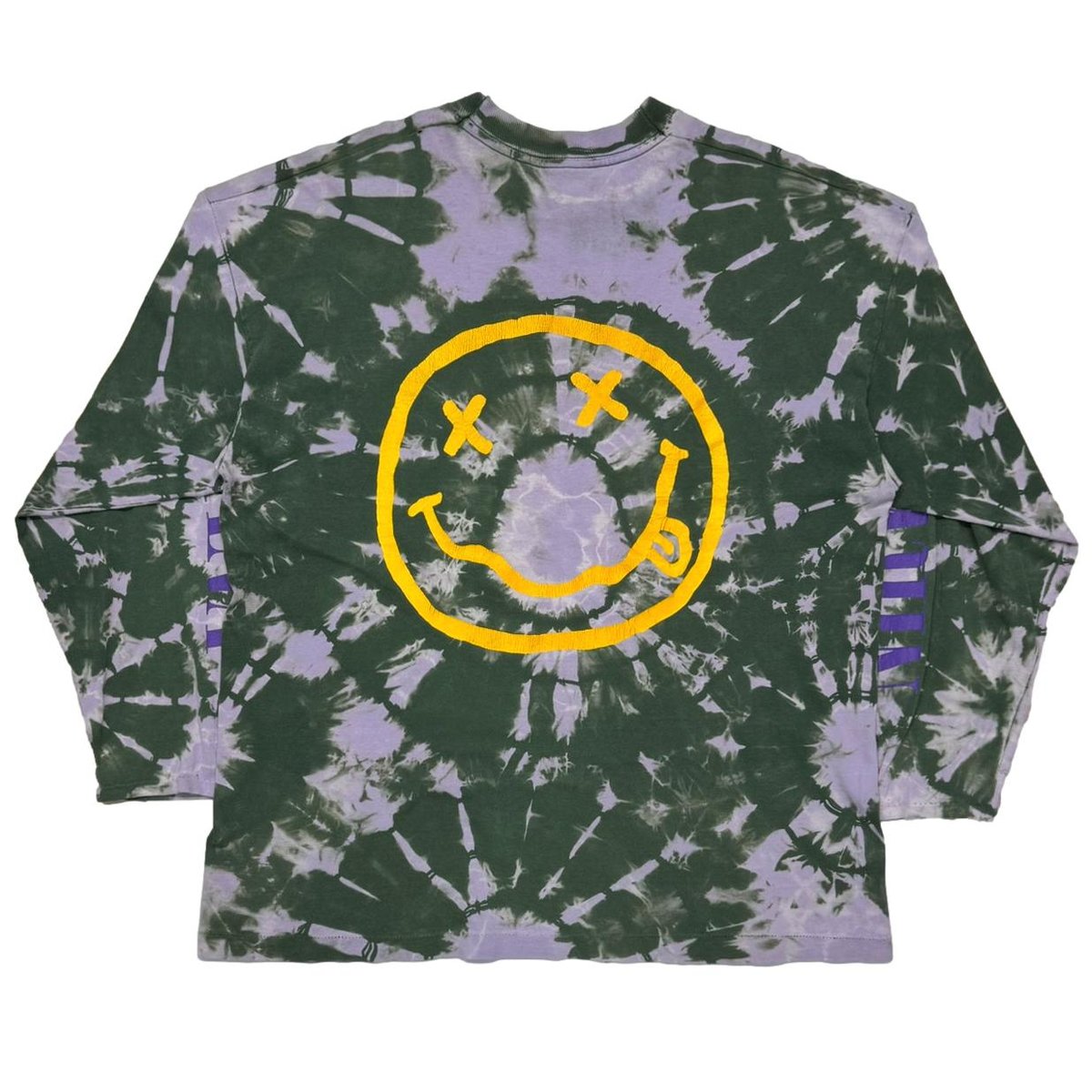 NIRVANA LYRICS BACK SMILE BOOTLEG LS GREEN TIED
