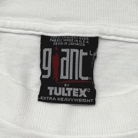 NIRVANA IN UTERO WHITE GIANT BY TULTEX LARGE 3086