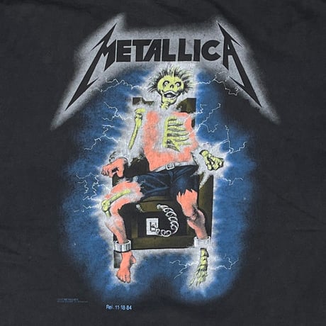 METALLICA RIDE THE LIGHTNING METALLICA TAG XL 4191