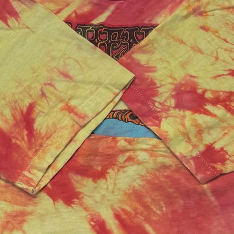 JIMI HENDRIX EXPERIENCE FLYING EYE BALL 1989 TIE DYE HANES LARGE 1060