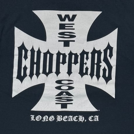 WEST COAST CHOPPERS IRON CROSS BLACK LARGE 2811