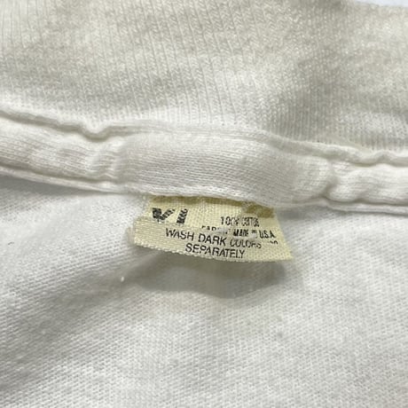 DISNEY VINTAGE BOOTLEG BABY DONALD DUCK I'M THE BOSS WHITE XL 3546