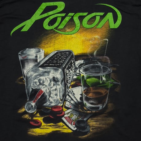 POISON 1988 NOTHIN BUT A GOOD TIME TEE JAYS LARGE 2563