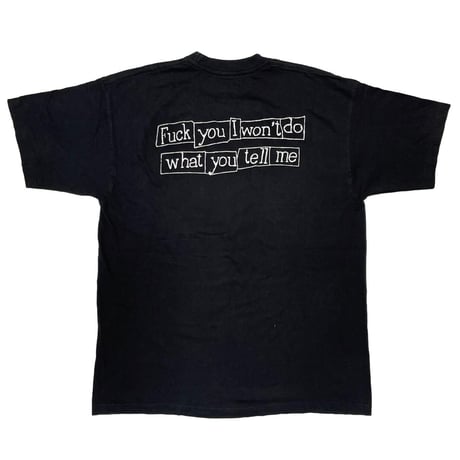 RAGE AGAINST THE MACHINE BURNING MONK FUCK YOU I WON'T DO WHAT YOU TELL ME FITS XL 5030
