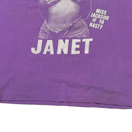 JANET JACKSON Put me on a planet dammit PURPLE FITS XL 4974