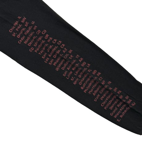 THE PLEDGE OF ALLEGIANCE TOUR 01 SLIPKNOT SYSTEM OF A DOWN FES LS FRUIT OF THE LOOM LARGE 2688