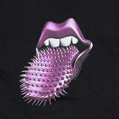 ROLLING STONES 1994 SPIKE LIP & TONGUE VOODOO LOUNGE LS BROCKUM LARGE 8626