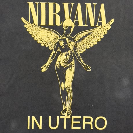 NIRVANA IN UTERO BOOTLEG LS BLACK LARGE 5333