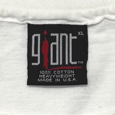 RED HOT CHILI PEPPERS 1990 SPERM LOGO WHITE GIANT XL 1895