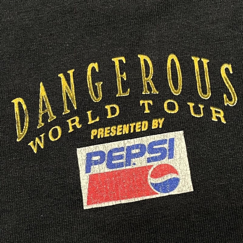 MICHAEL JACKSON DANGEROUS WORLD TOUR PRESENTED
