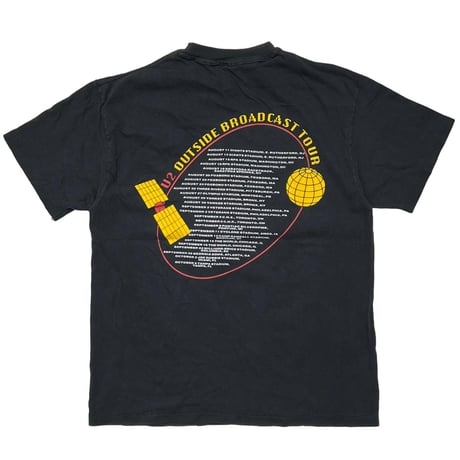 U2 ZOO TV OUTSIDE BROADCAST TOUR HANES LARGE 4866