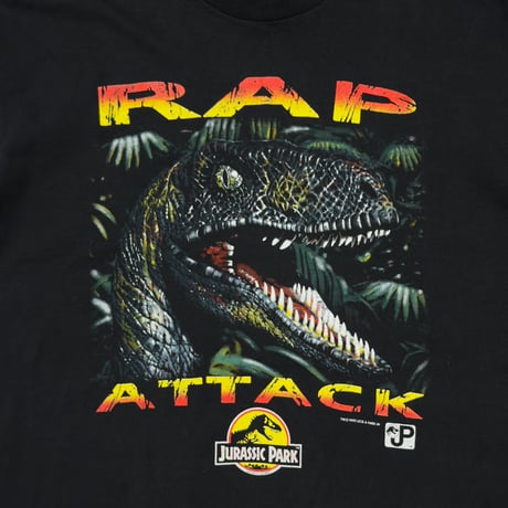 JURASSIC PARK RAP ATTACK FRUIT OF THE LOOM XL 8536