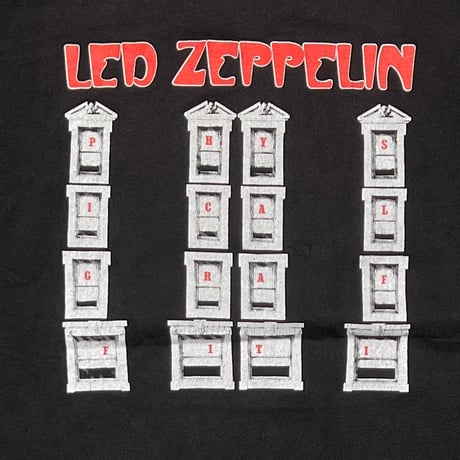 LED ZEPPELIN PHYSICAL GRAFFITI 1988 HANES XL 6485