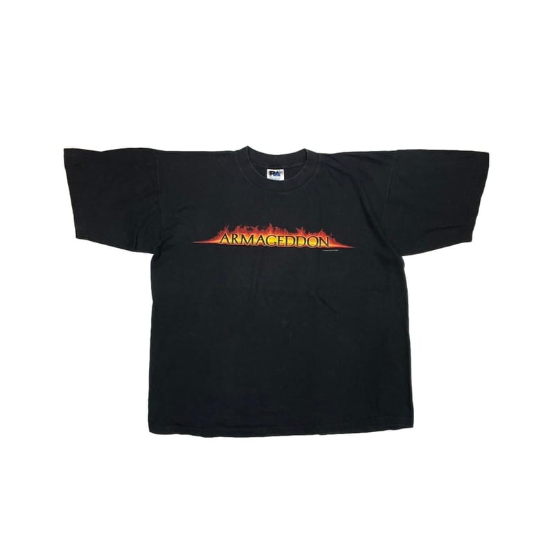 ARMAGEDDON TITLE LOGO TEE ROYAL AVALON XL 2034