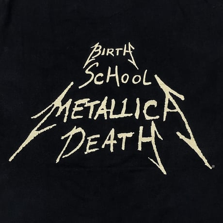 METALLICA 1992 BIRTH SCHOOL METALLICA DEATH HANES XL 5711