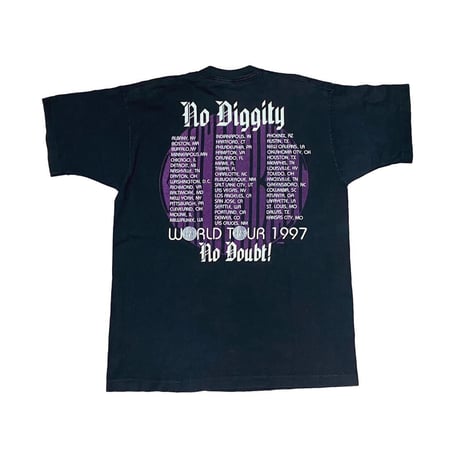 BLACK STREET NO DIGGITY WORLD TOUR 1997 TEE FRUIT OF THE LOOM XL 5907