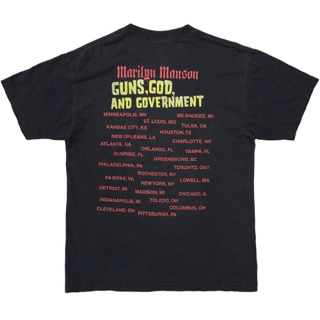 MARILYN MANSON GUNS GOD AND GOVERNMENT GIANT LARGE 2164