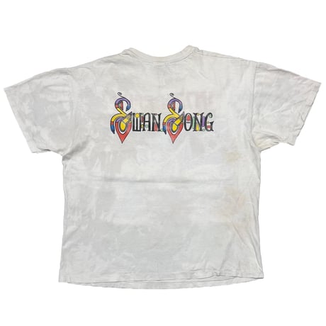 LED ZEPPELIN SWAN SONG DOUBLE SIDE WHITE HANES XL 6805