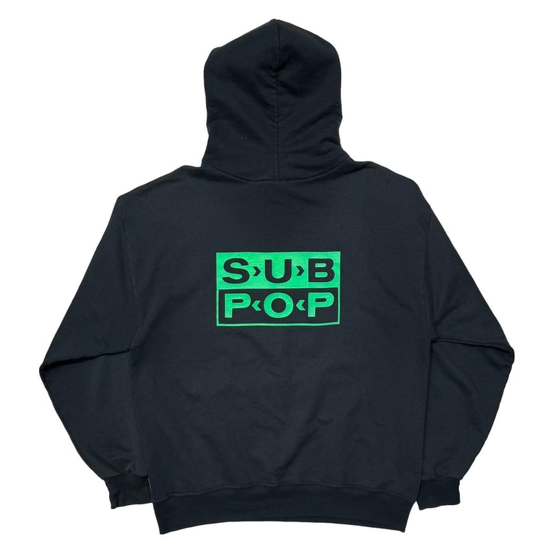 フ*チ様 SUBPOP ROCKBOSSパーカーJERZEES greatLAn SUBPOP ROCKBOSS SWEAT HOODIE JERZEES LARGE 5101