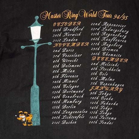 HELLOWEEN MASTER RING WORLD TOUR 94-95 EURO LARGE 1607