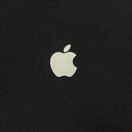 Apple LOGO BLACK Hanes FITS XL 7797
