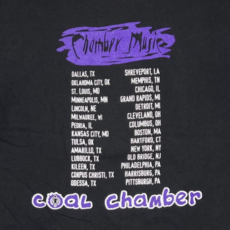 COAL CHAMBER 1999 CHAMBER MUSIC DELTA XXL 2276