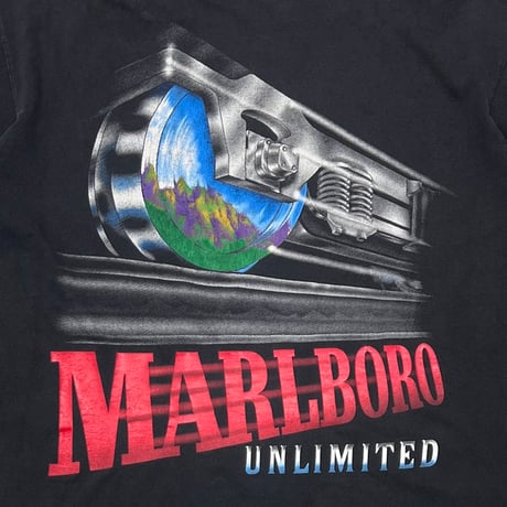 Marlboro UNLIMITED RAILROAD ABOUT ONE SIZE FITS XL 1989