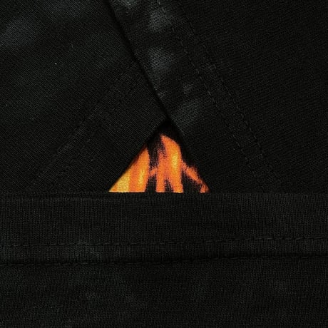 ROLLING STONES LIP & TONGUE FIRE FLAME TIE DYE ANVIL XL 9027