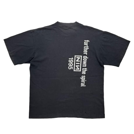 NINE INCH NAILS FURTHER DOWN THE SPIRAL BLACK ALL SPORT XL 0146