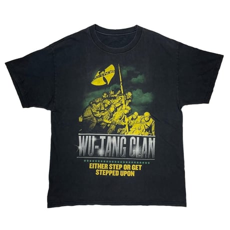 WU-TANG CLAN 2001 EITHER STEP OR GET STEPPED UPON FITS XL 8803