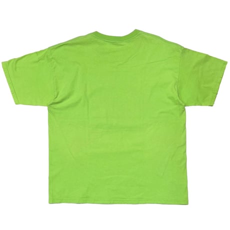 weezer 2001 GREEN ALBUM MEMBER PRINT BLIGHT GREEN GILDAN XL 3016