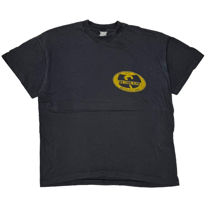 ミュージシャン WU-TANG CLAN BIG LOGO LARGE greatLAnd WU-TANG CLAN ENTER THE WU-TANG BACK MEMBER SCRE