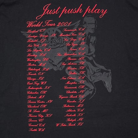 AEROSMITH SORAYAMA JUST PUSH PLAY TOUR GIANT XXL 3229