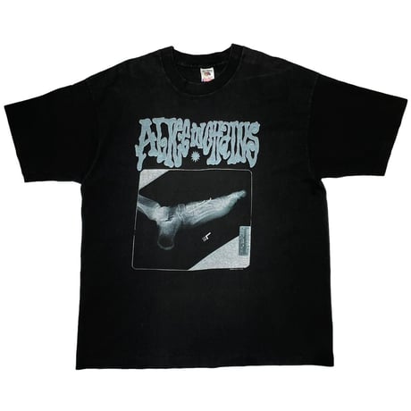 ALICE IN CHAINS 1992 BROKEN FOOT X-RAY TEE FRUIT OF THE LOOM XL 7763