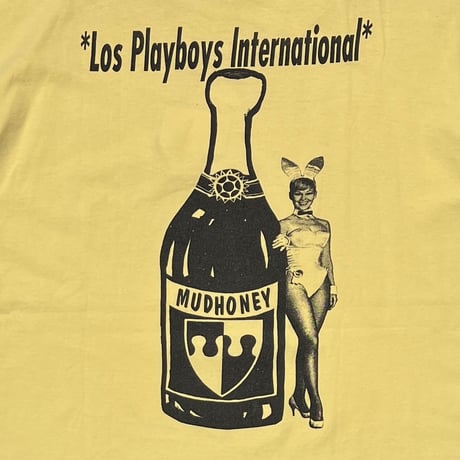 MUDHONEY "Los Playboys International" YELLOW ANVIL LARGE 8708