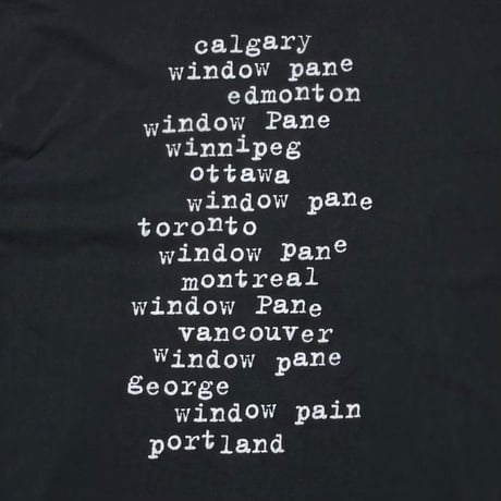 PEARL JAM WINDOW PAIN  1993 DOUBLE SIDE LS  FITS XL 7668